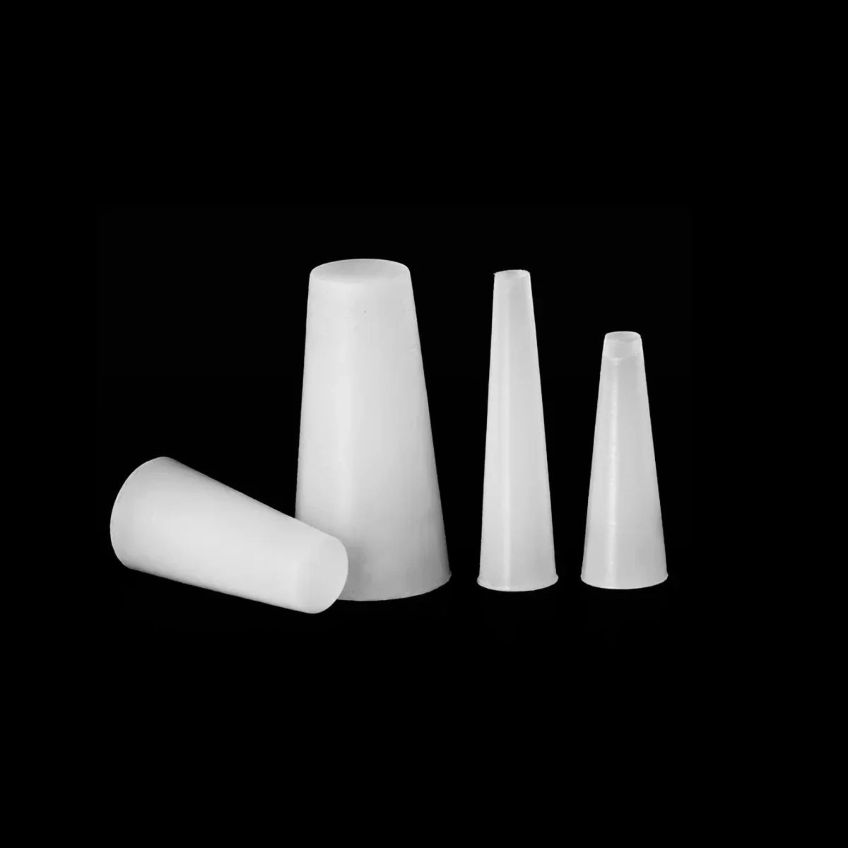 High Temperature Silicone Cone Plug, Anti-oxidation Spray Masking Plug, Hole Sealing Stopper for Powder Coating Painting