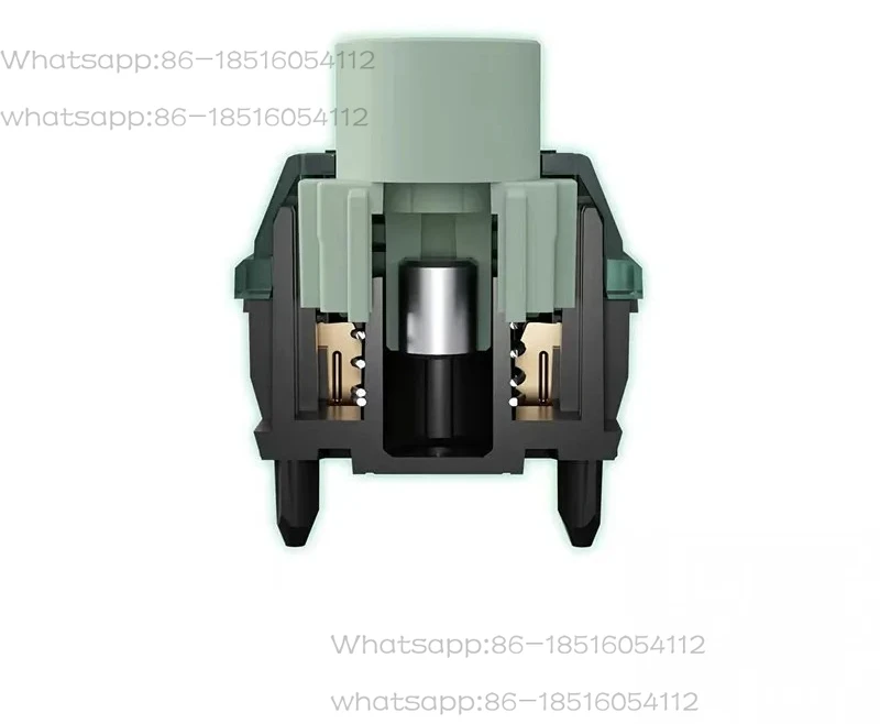 Magnetic Jade Emerald Switch, Tactile, Freely Setting Pre-travel, Hall Sensor Effect for Magnetic Keyboard Gaming Office