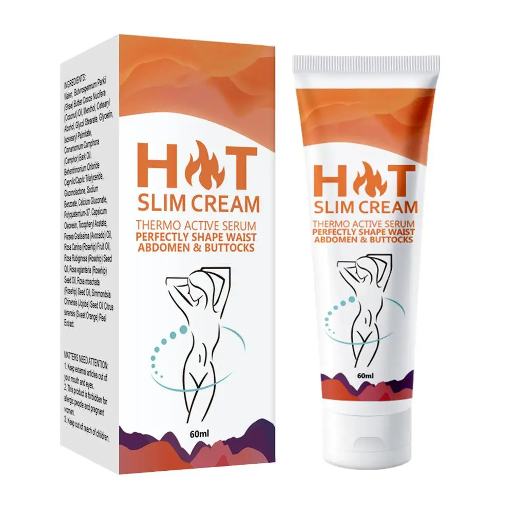 Fat Slimming Hot Burner Cream Belly Fat Burner For Skin Firming And Tightening Anti-Cellulite Slim Cream For Waist