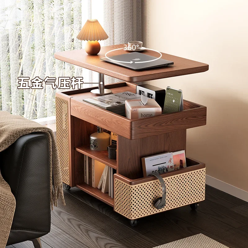 

Storage Modern Coffee Table Extendable Kitchen Wheel Side Table Modern Space Saving Mesa Centro Salon Living Room Furniture