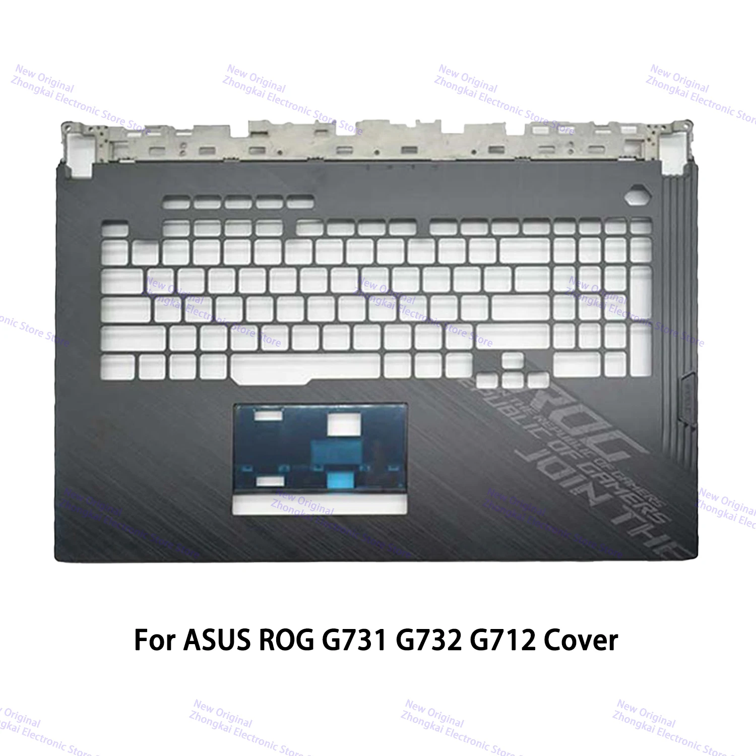 Penutup belakang Lcd untuk ASUS ROG G731 G732 G712, casing atas Palmrest sampul dasar bawah Notebook Keyboard