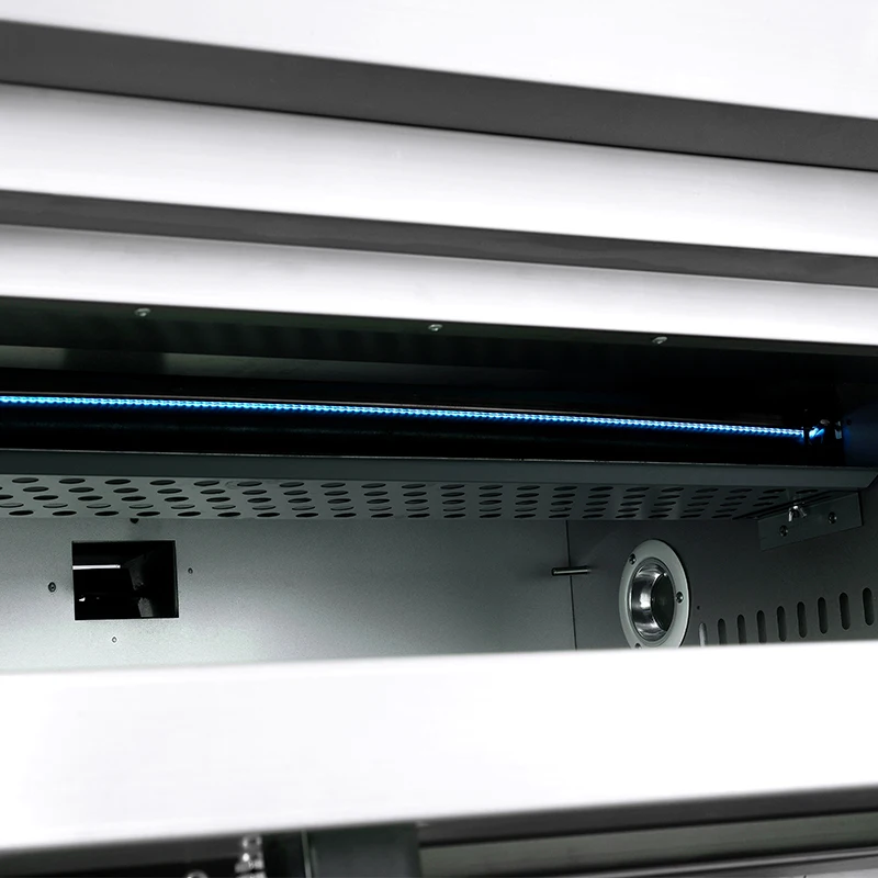 فرن حراري كهربائي تجاري احترافي، سطح فولاذي 220 فولت للخبز والبيتزا والكعك والأغذية الأساسية للمخبز