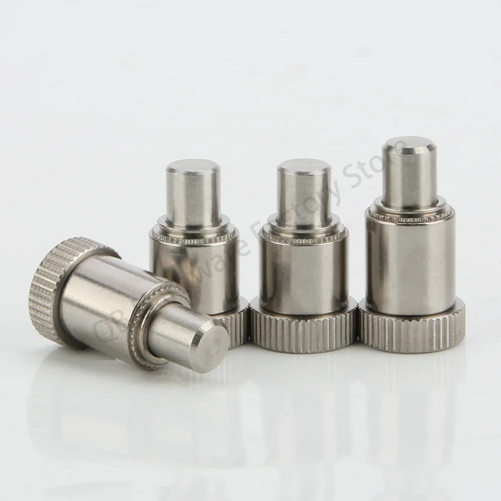10PCS/Lot QB522 Spring Plungers Return/Self-locking Type Carbon Steel Spring Inside Pin Dia 6.3mm