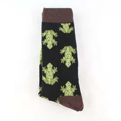 Chaussettes unisexes drôles pour hommes et femmes, dinosaure, requin, chat, chien, cerf, crâne, grenouille, poisson, théâtre, coq, océan, vagues, singe, astronome, nouveau, livraison directe