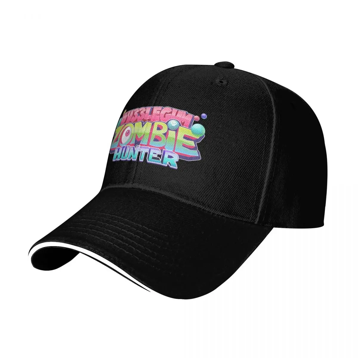 Bubblegum Zombie Hunter Logo Baseball Cap Lightweight Packable Gift for Him Her Casual Daily Wear