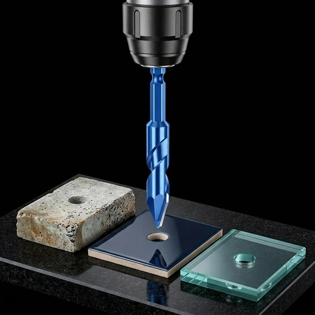 High Strength Eccentric Drill Bit For Glass Tile Concrete Drilling Hole Opener Set Rotary Hammer Masonry Tool