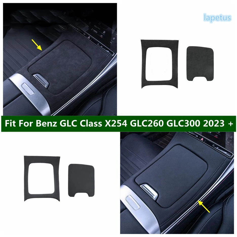 

Armrest Box Central Control Storage Box Protector Trim For Mercedes Benz GLC Class X254 GLC260 GLC300 2023 2024 Car Accessories