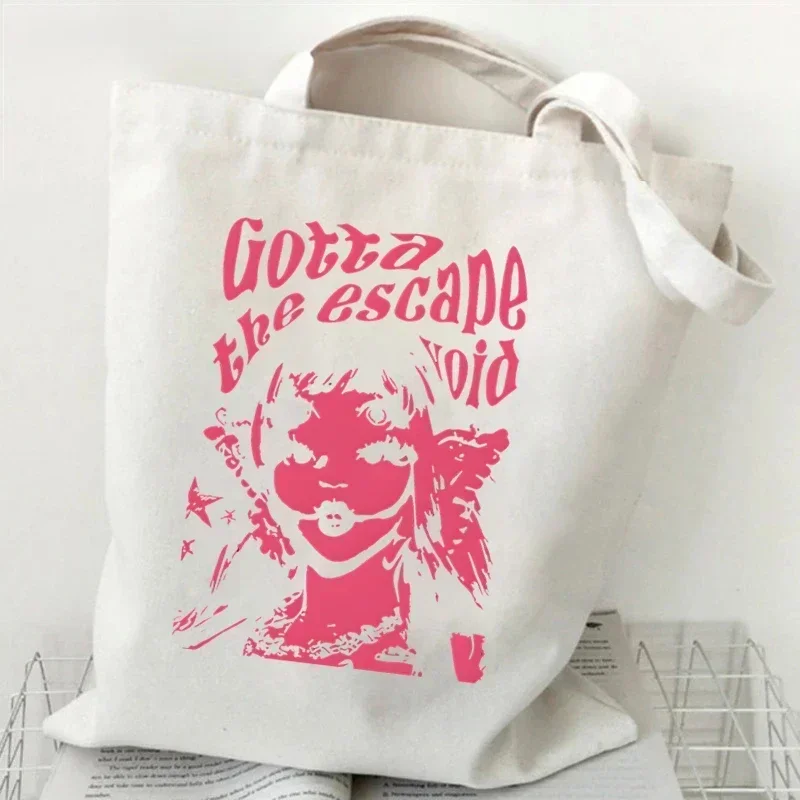 Melanie Martinez Hand Bag Women Tote Canvas Bag Vintage Shoulder Harajuku Hip Hop Shopping Bag Melanie Martinez Handbag