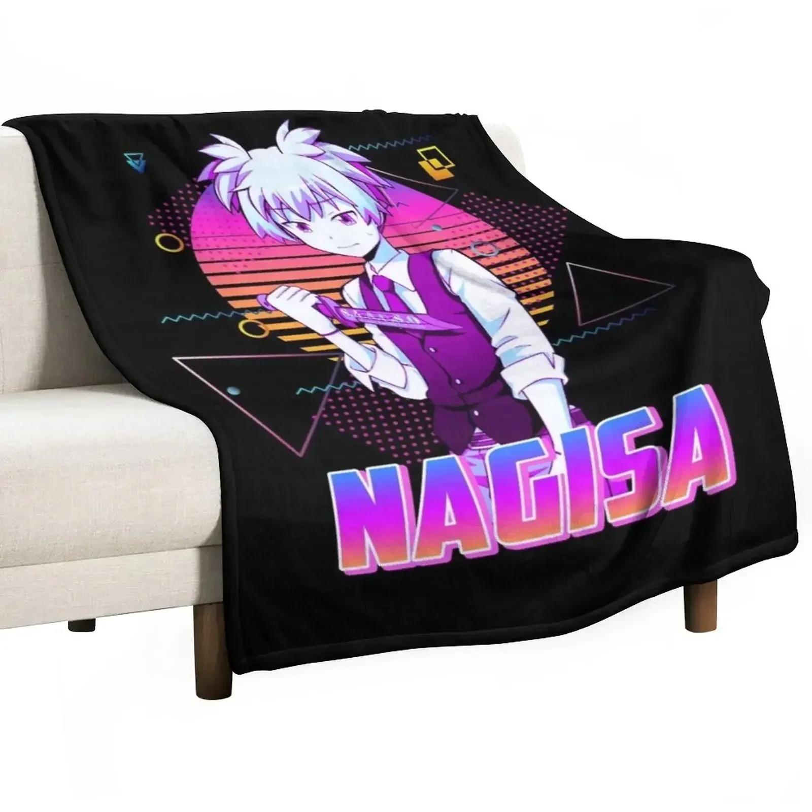 Nagisa Shiota- Retro Art Throw Blanket Blankets For Baby For Decorative Sofa Extra Large Throw Blankets