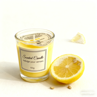 Premium Aromatherapy Candle Gift Box: Handmade Glass Soy Wax, Smokeless, Creative Design – Ideal Companion Gift