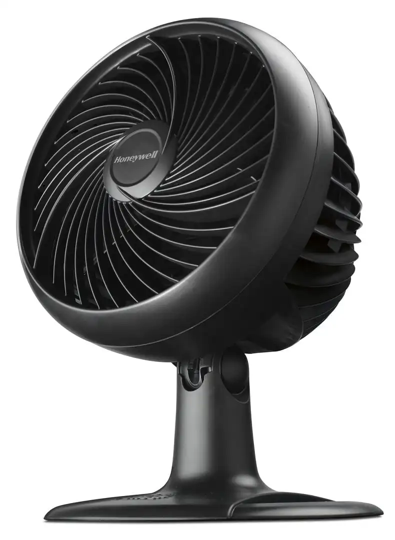 Honeywell Black Turbo Force Oscillating Table Fan, New,  9.8" L x 11.2" W x 13.9" H, HPF860BWM