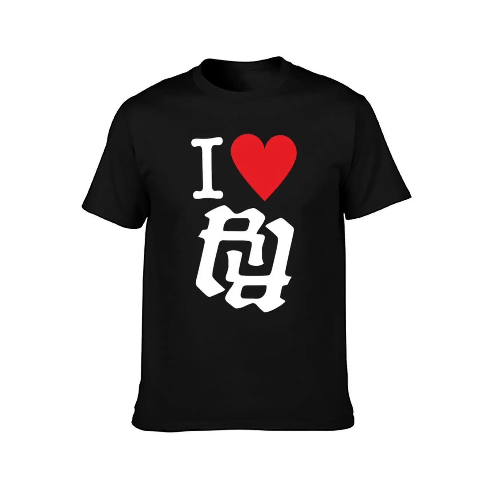 Kankan I Love RR T-Shirt funny t shirts cotton t shirts for man slim fit T-Shirt