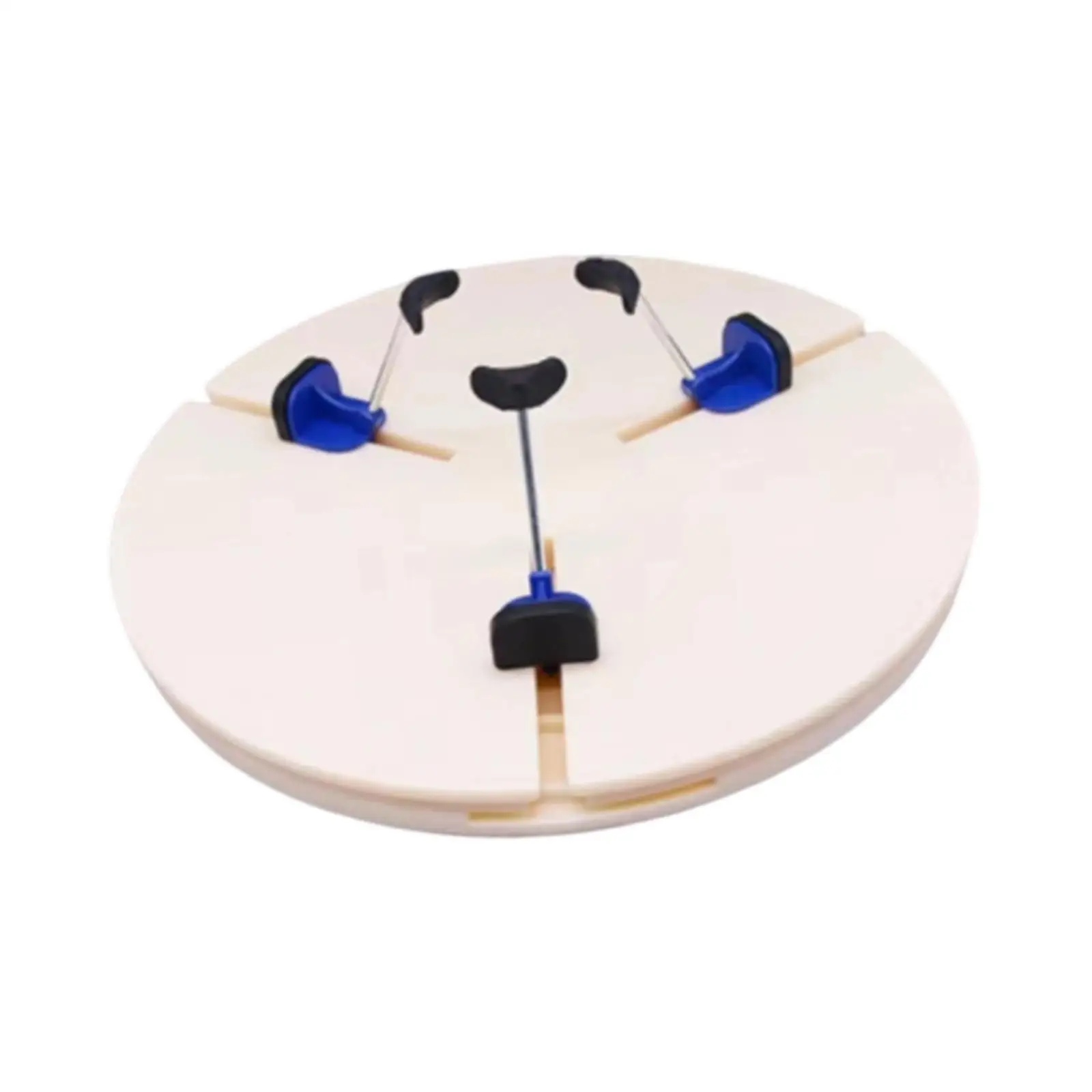 ABS Pottery Repair Clamps for Ceramic Trimming Spinner Tool with Turntable Base for Sculpting Artists