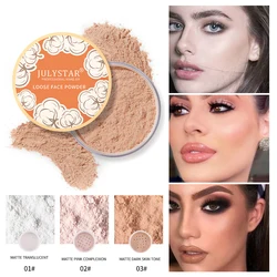 Mineral Face Powder Waterproof Oil Control Translucent Setting Powder High Coverage Makeup Fixer Powder Make-up For Women Makeup