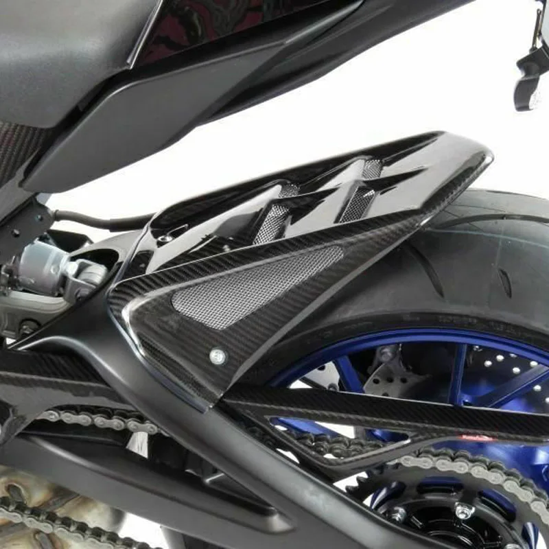WAASE Carbon Rear Wheel Hugger Fender Mudguard For YAMAHA FZ09 FJ09 MT-09 Tracer XSR900 2013 2014 2015 2016 2017 2018 2019 2020