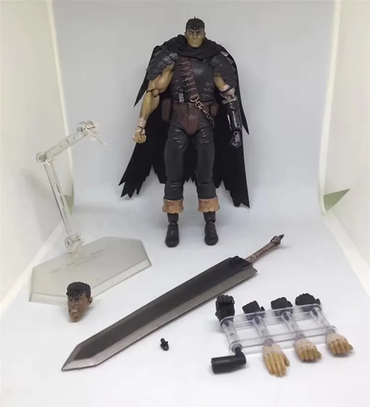 17cm juego Berserk Beruseruku Figma 359 figura espadachín negro figura de acción de Anime PVC nueva colección figuras Juguetes