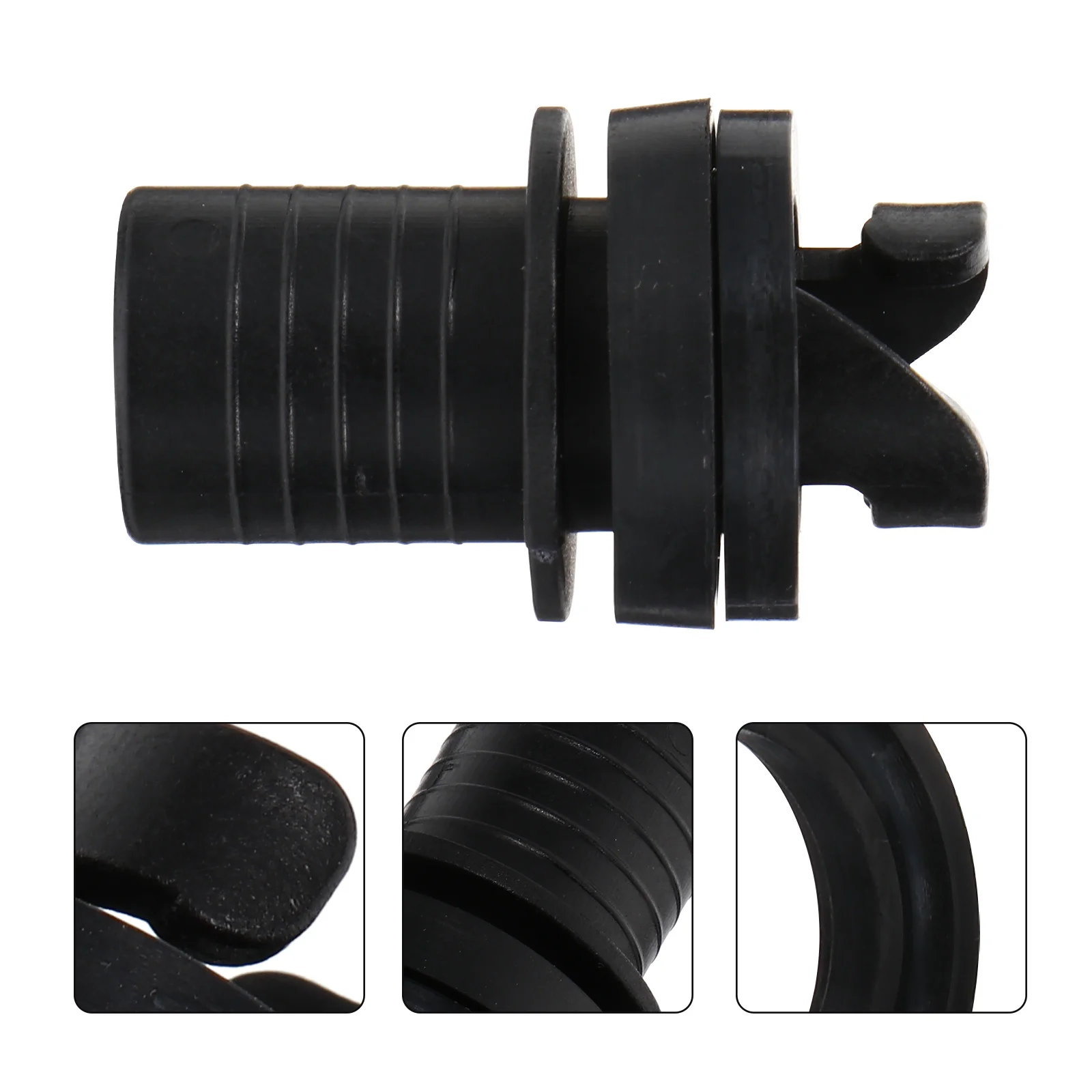 

1Pcs Air Valves Connector Boat Hose Adapter Multifunction Pump Converter Kayak Supplies Black Pump Adapter Kayak Supplies