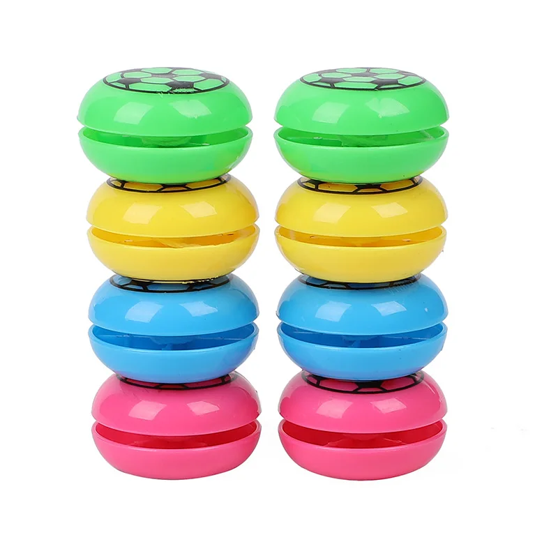 10/20pcs Color Random Mini Football Theme Yo Yo Balls Kids Favors Toys Birthday Party Gift Pinata Filler Goodie Bag School Prize