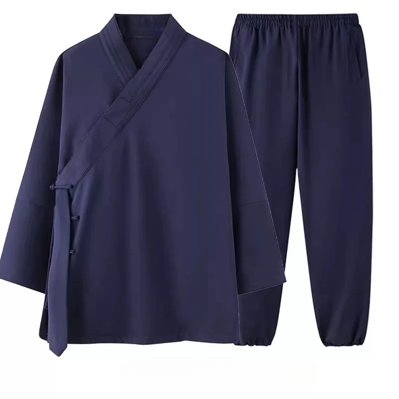 Wudang Daoist Clothing Men's Women's Tai Chi Casual Shirt Martial Arts Traditional Chinese Clothing Sets