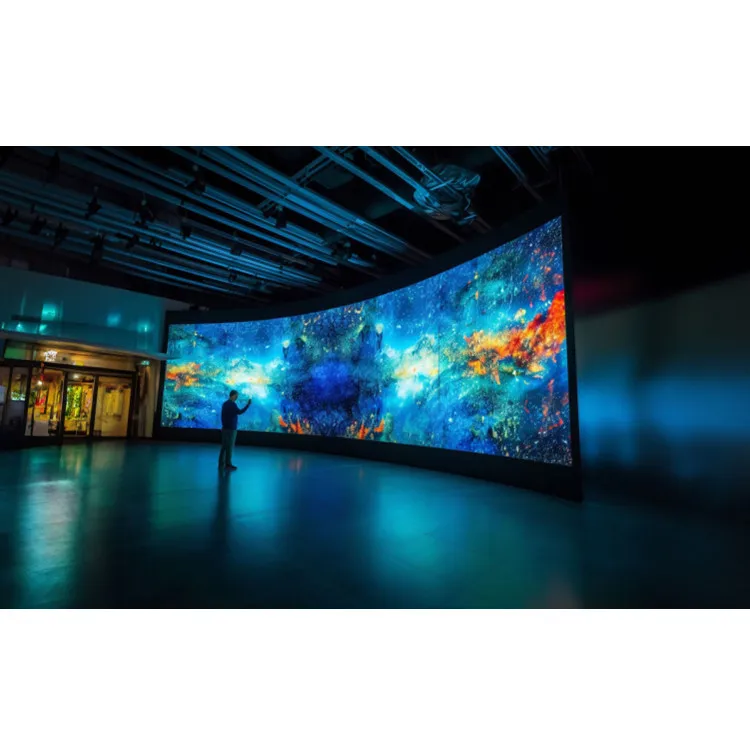 Tela interna com display LED Pixel fino P2.6 Aluguel Formas criativas Estágios de concerto Fundo Painel 500x500mm