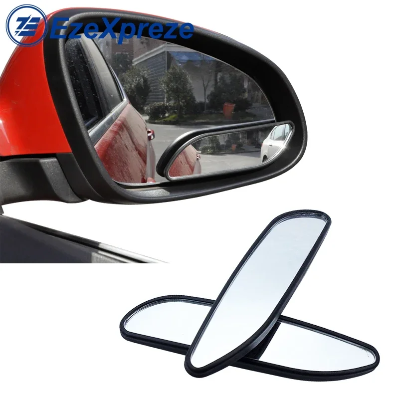 1 Pair Blind Spot Mirror Wide Angle Mirror Adjustable Convex Rear View Mirror Car Mirror for All Universal Vehicles