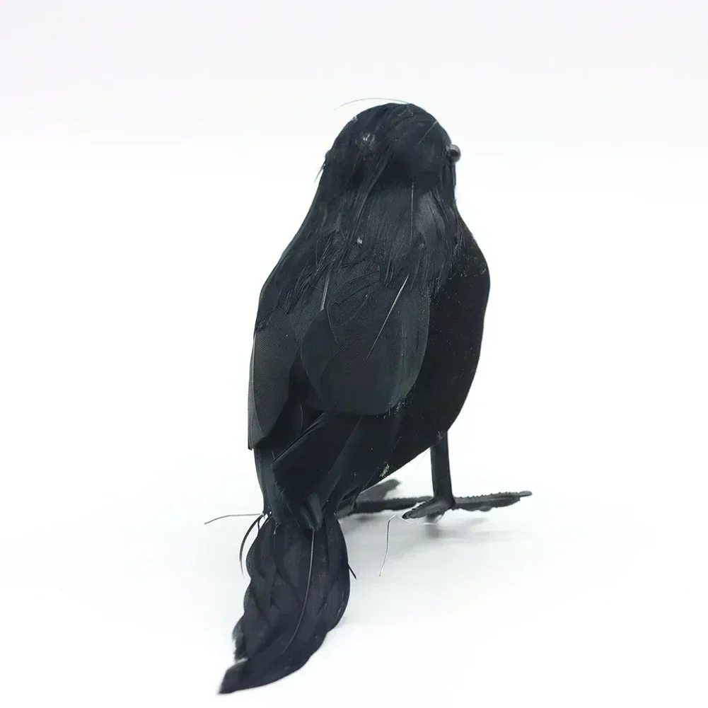 

Моделирование Вороны Хэллоуин Ворона Декор Реалистичные Украшения 20*10*6 см 6 шт. Искусственные Вороны Черное Перо + Пластик