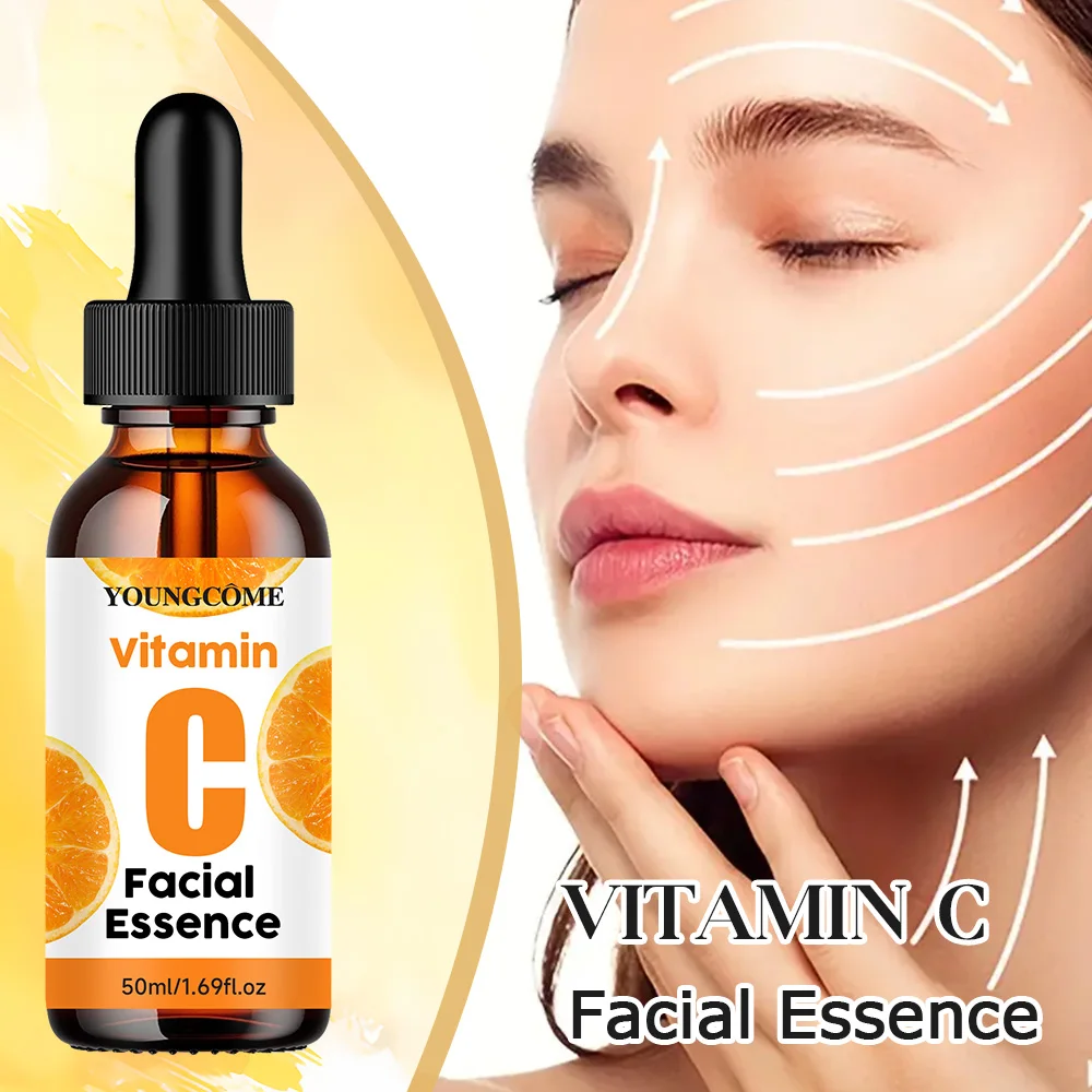 Vitamin C Anti-aging Essence Whitening Brighten Nourish Skin Care Wrinkle Remover Face Serum Lifting Firming Fade Fine Lines  Ne