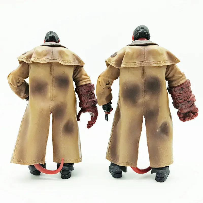 Mezco Studio Hellboy 7 بوصة الشكل أنيمي خندق البديل Hellboy سامريتان بولي كلوريد الفينيل Hellboy نموذج لجسم لعبة دمية جمع هدية