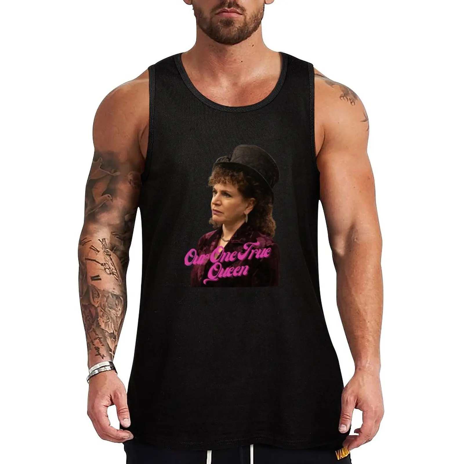 Queen Susie - Curb Your Enthusiasm Tank Top sleeveless Men's gym t-shirts Vests