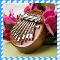 Mini Kalimba 8 Key Exquisite Finger Thumb Piano,Gift For Beginners Music Lovers Players,Cute Pendant Cat Easy To Use