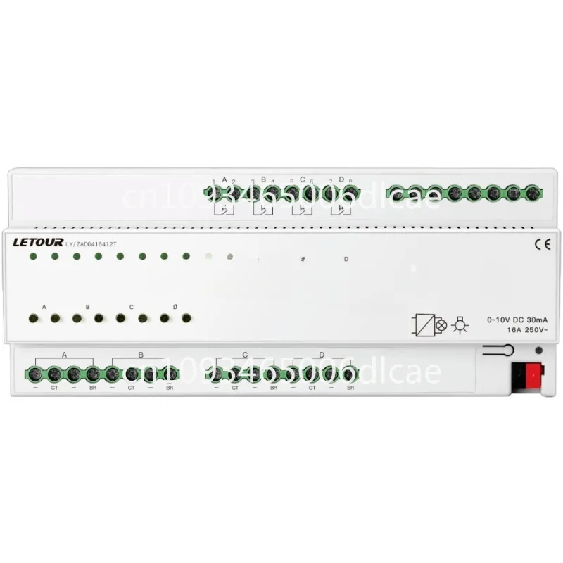 KNX DIMMER KNX/EIB 4-channel 1-10V dimmer smart light Dimming Module Smart Hotel System KNX Smart Home System