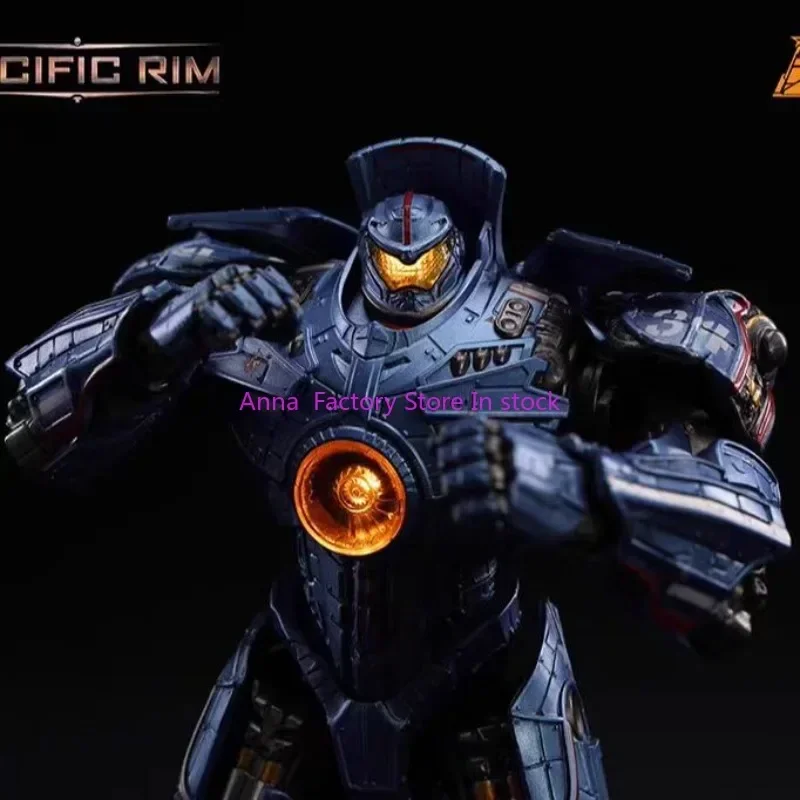 

(In Stock) LING JIHUN Original Pacific Rim Crimson Typhoon Finished Mecha LED Light Emitting Action Figures Toy Gift Collection