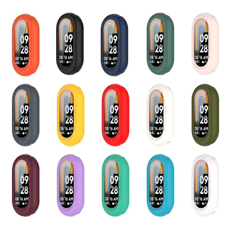 Invólucro silicone flexível, capa silicone para banda 9 9nfc