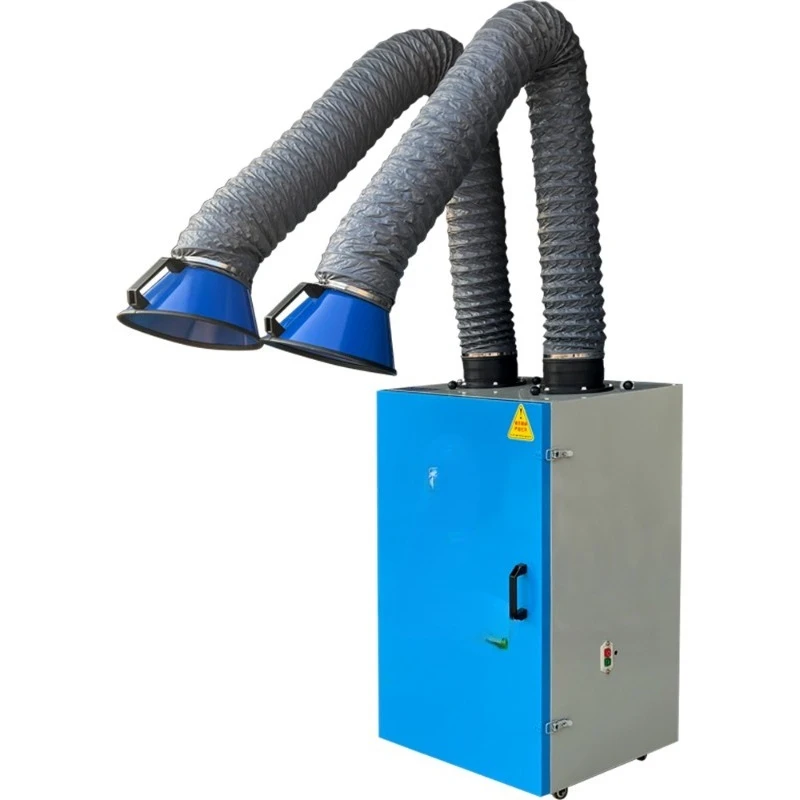 

Welding fume purifier Mobile industrial welding fume dust removal Electric welding fume air smoker Solder collector