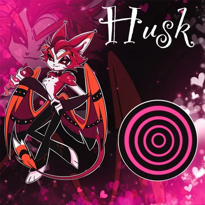 هازبين فندق الملاك الغبار المهبل قشر فوكس آدم فالنتينو ألاستور مخصص الاكريليك حامل سطح المكتب زخرفة مهرجان هدية