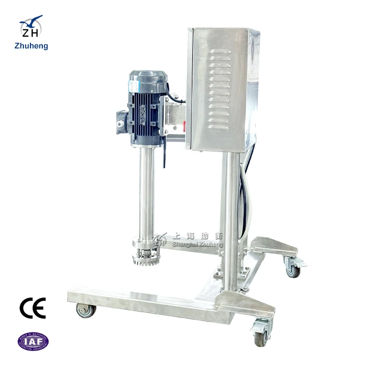 

Hot Sale Stainless Steel Sanitary High Shear Dispersing Homogenizer Mixer tank Three Stage Emulsifying Cosmetics Machine