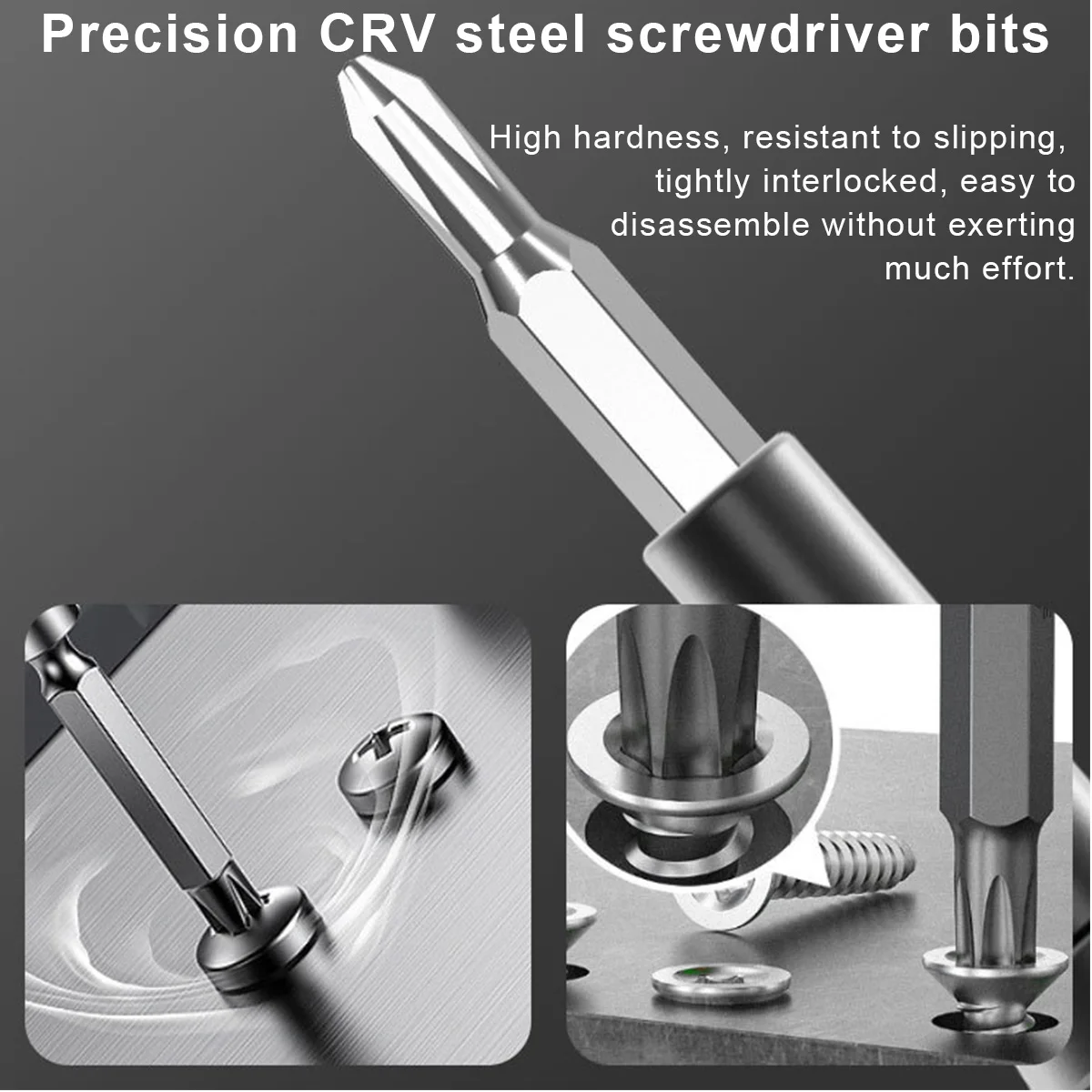Electronics Repair Screwdriver Set, Multi-type Bits Hand Tool Kit for Smartphone Computer Watch