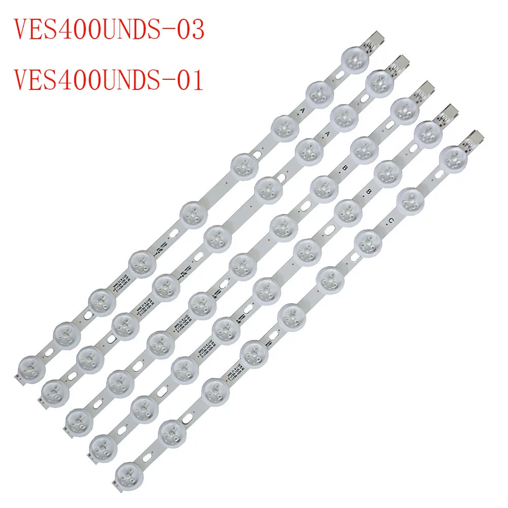 LED Backlight strip For VES400UNDS-03 VES400UNDS-01 40PFL3008H/12 40PFL3008K/12 40PFL3018K/12 LT-40TW51 40L3453DB 42hxt12u