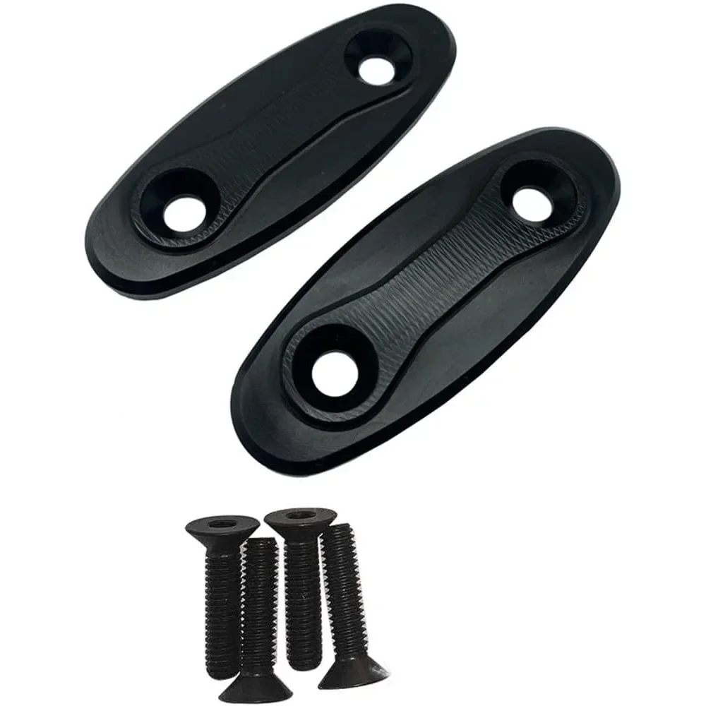 غطاء فتحة مرآة الدراجة النارية لسوزوكي GSXR600 750 1000 هايابوسا GSXR600 750 1000 المكونات غطاء مزخرف مزيلات مدفوعة بمرآة #1