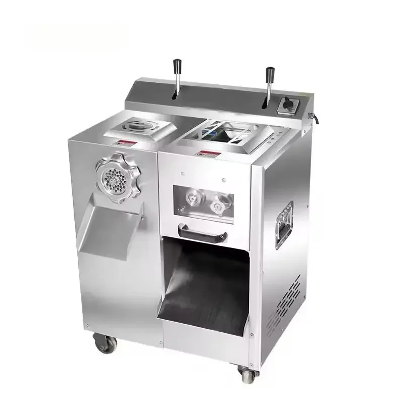 Commercial Meat Processing Machines - Beef Cutter, Sausage Stuffer, Automatic Freshly Butchered Chicken Dicer