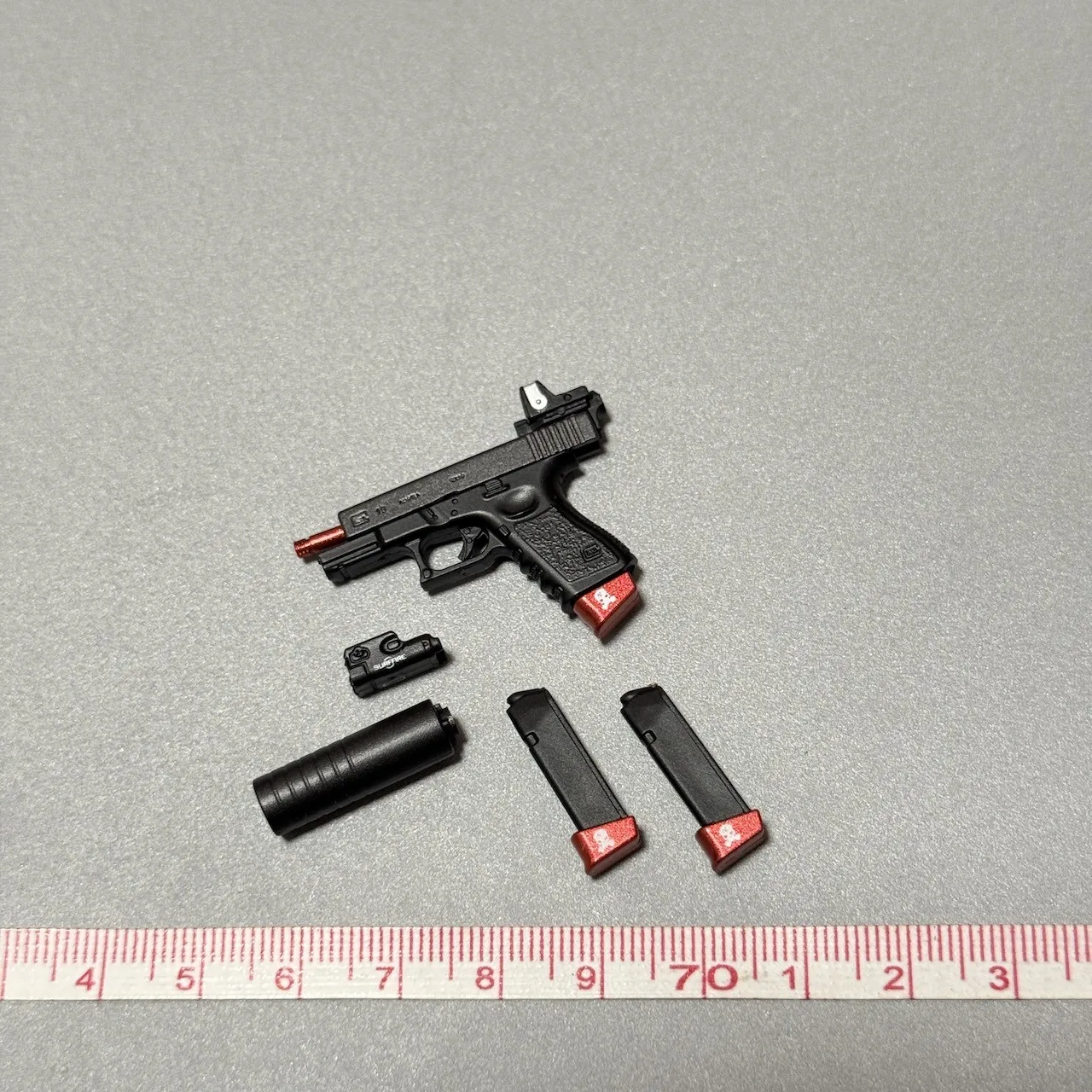 ES SDS13R ZERT 1/6 schaal soldaat G19 set model voor 12'' actiefiguur
