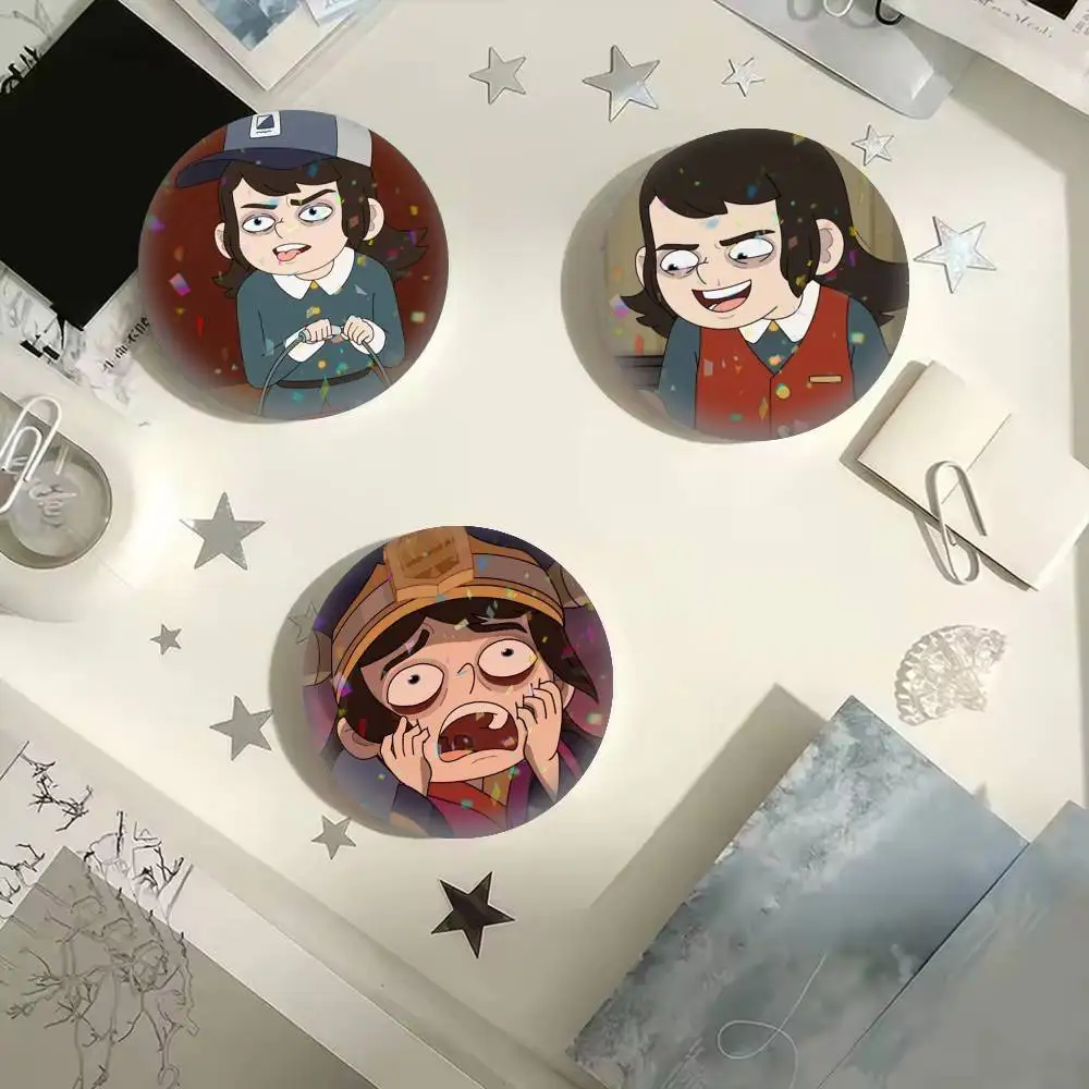 Haunted Hotel for Abaddon 25 32 44 58 75mm Badges Personalized Round Brooches Pins Accessory Gift