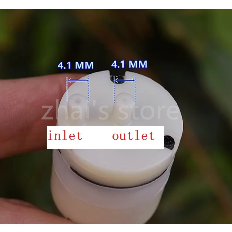 Pressão negativa Micro bomba de vácuo, bombeamento de ar, adicionar oxigênio, 320, DC3.7V, 4pcs