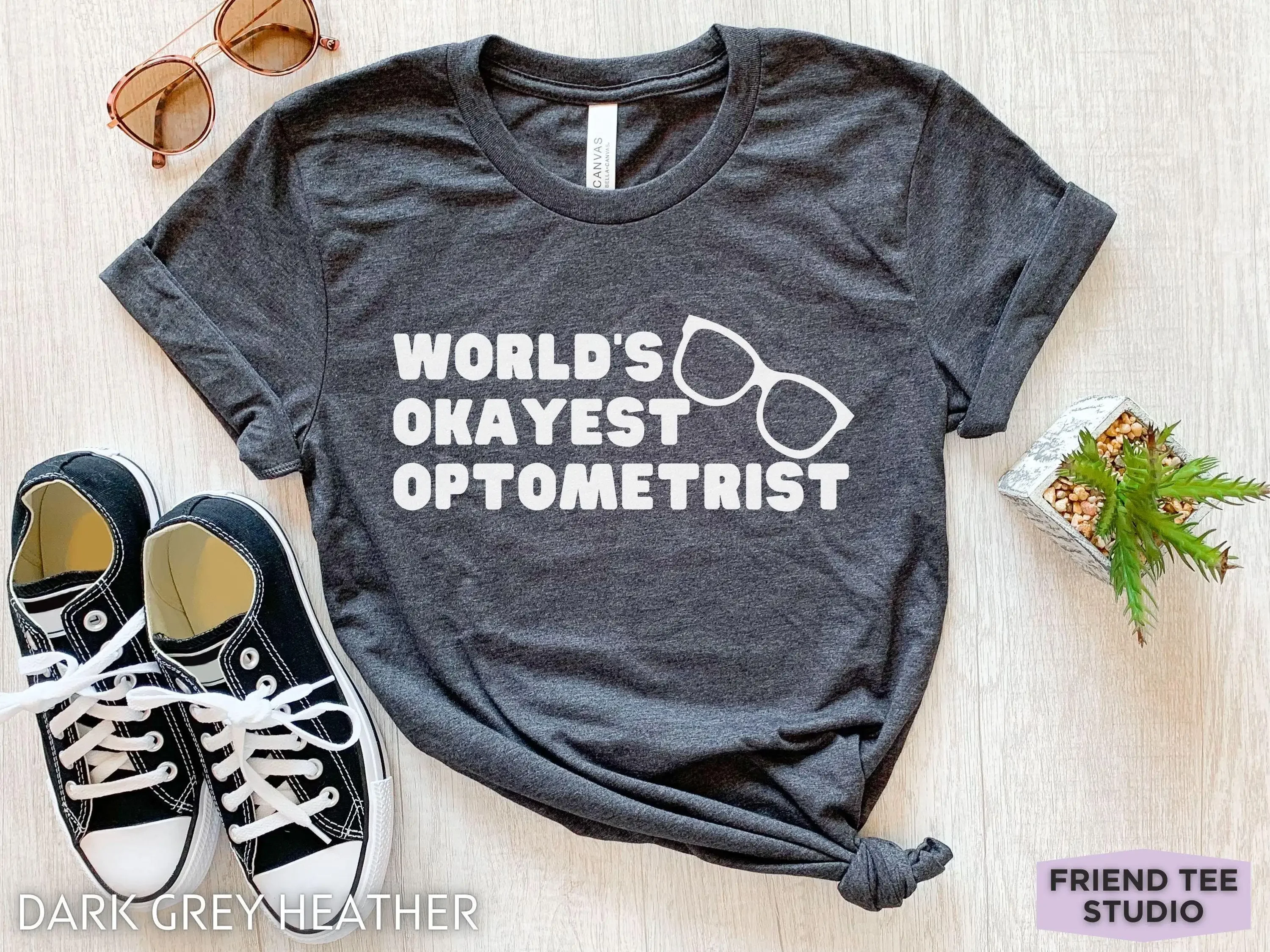 OptometrisT T Shirt Optometry s Funny Eye Doctor Clinic Care Graduate Optician