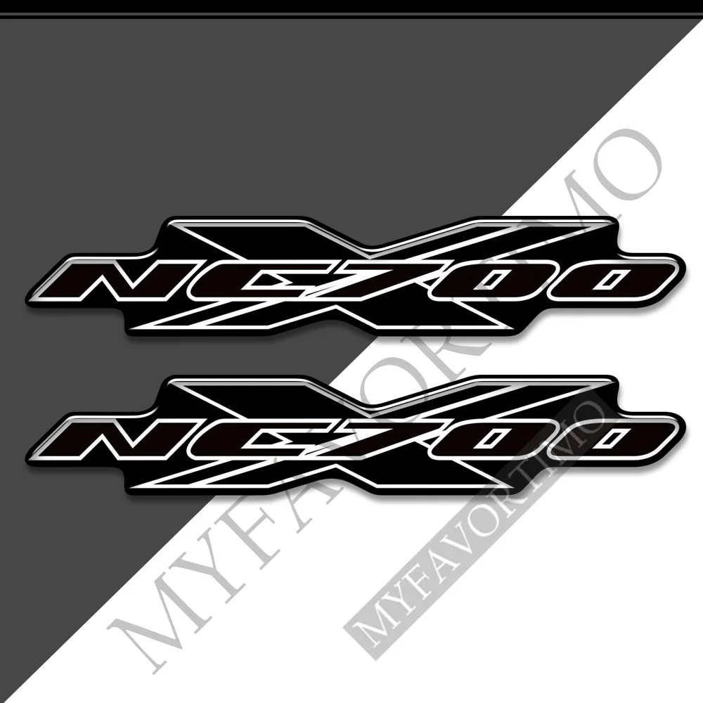 Motorcycle Stickers Decals Tank Pad Fuel Oil Kit Knee Protector Fairing Emblem Badge Helmet For Honda NC700 NC700X