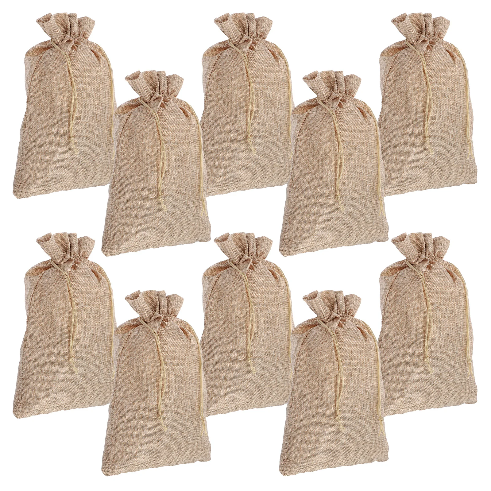 10 قطعة حقيبة برباط حقائب للهدايا للمجوهرات حفل زفاف مهرجان النسيج تخزين المنظم أكياس لملحقات بطاقة الحرف اليدوية #5