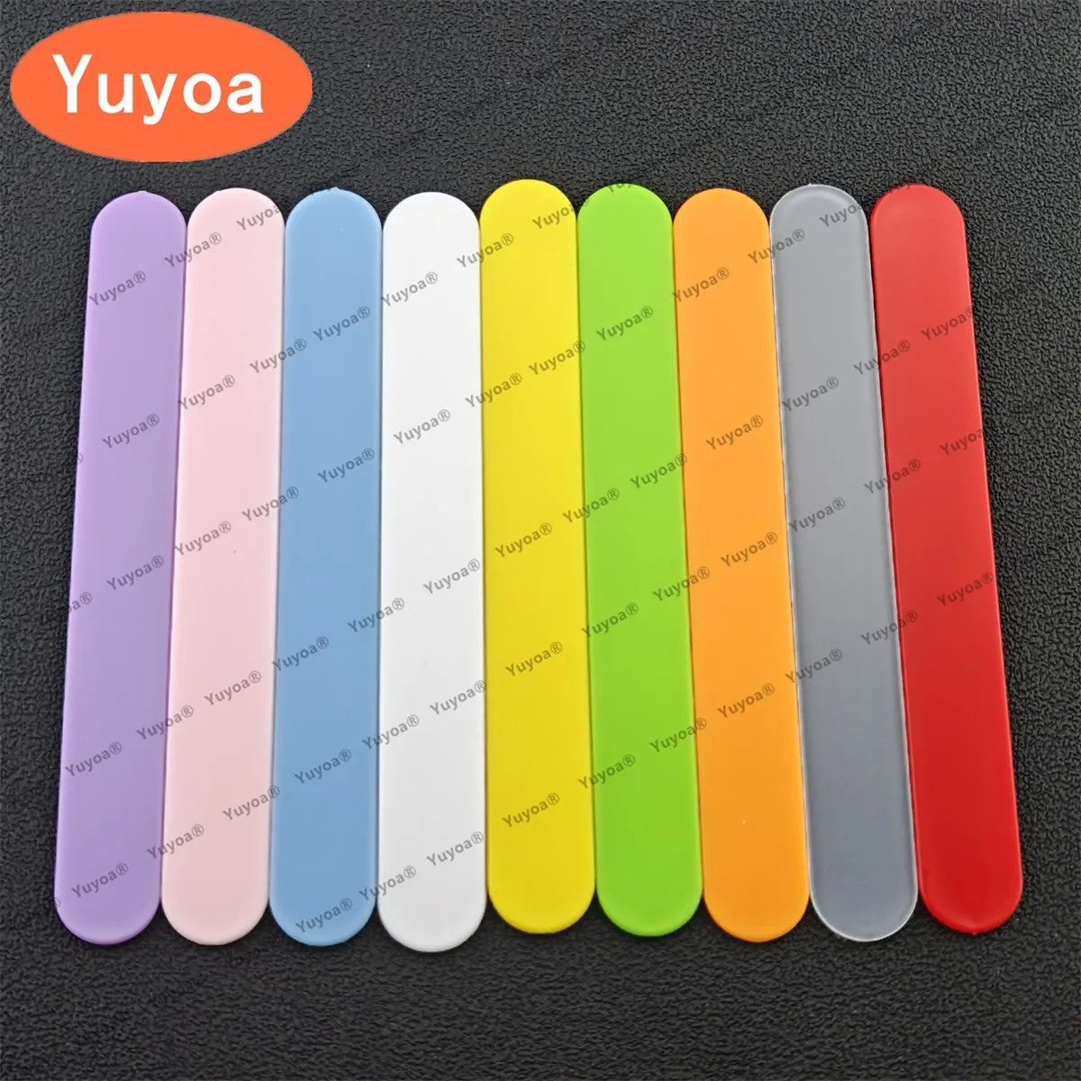 100pcs Medical Plastic Disposable Tongue Depressor Oral Examination Tongue Stick Body Wax Barber Wax Rod Tattoo Supplies