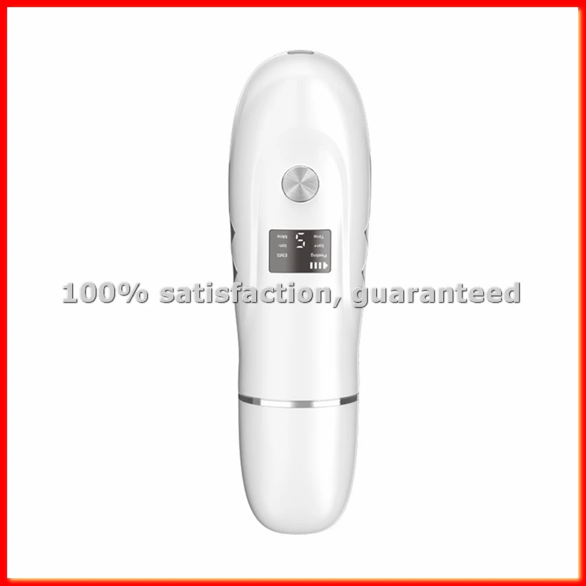 Ultrasonic Skin Scrubber Blackhead Remover Vibrations Face Spatula Deep Face Cleaning Machine Lifting Peeling-ABLM