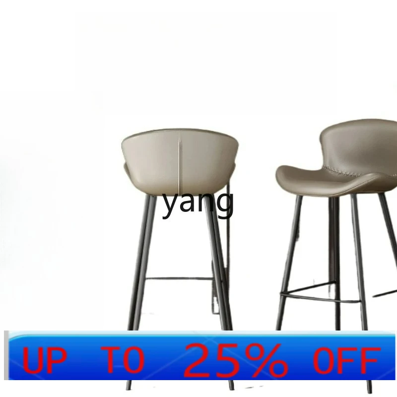 

LTT bar chair light luxury high chair back chair