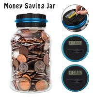 Digital Money Counting Jar Electronic Piggy Bank Counter LCD Counting Coin Money Saving Box Box For USD EURO Money Gifts UK